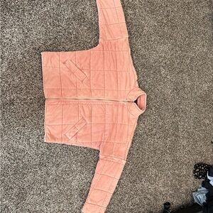 Forever 21 Blush Quilted Jacket